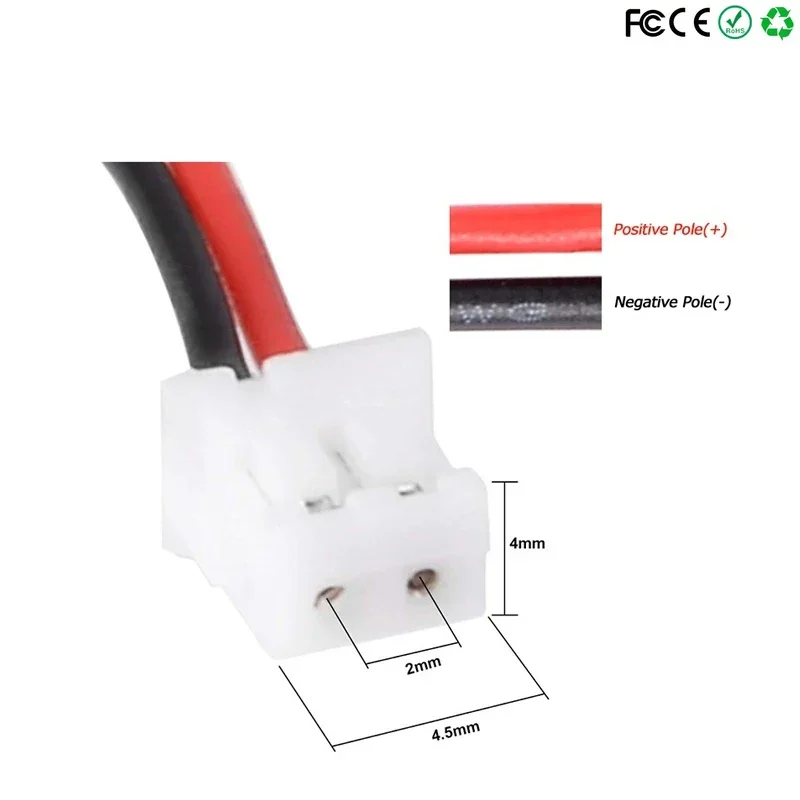 102050 3.7V 1000mAh Lipo Cells Lithium Polymer Rechargeable Battery for GPS Recording Pen LED Light Beauty Instrument with PCB