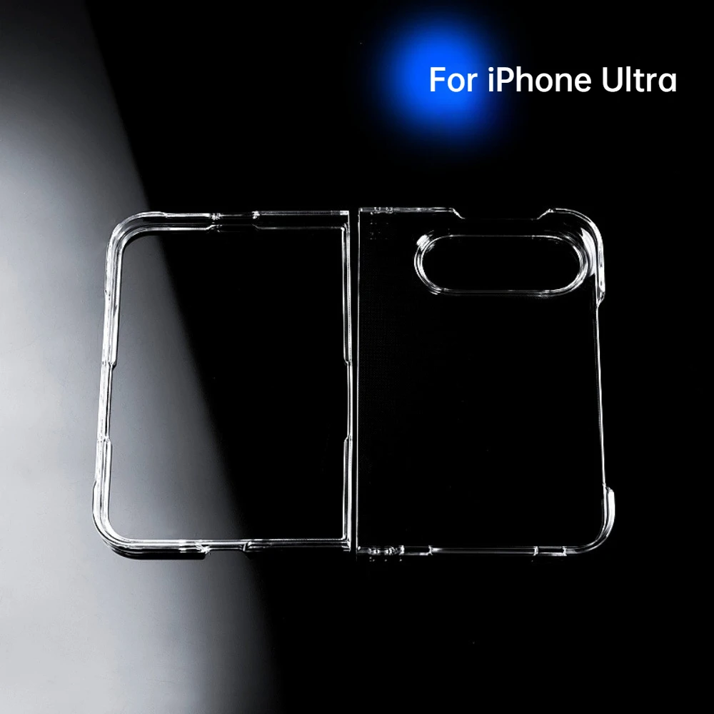 Duo Slim HD-Crystal Clear Hard PC Case with Matte Transparent Frame Cover