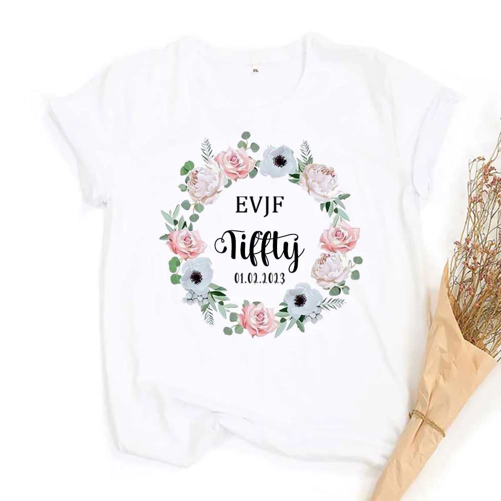 hohololo EVJF Tshirt Squadra della sposa Squadra della sposa per