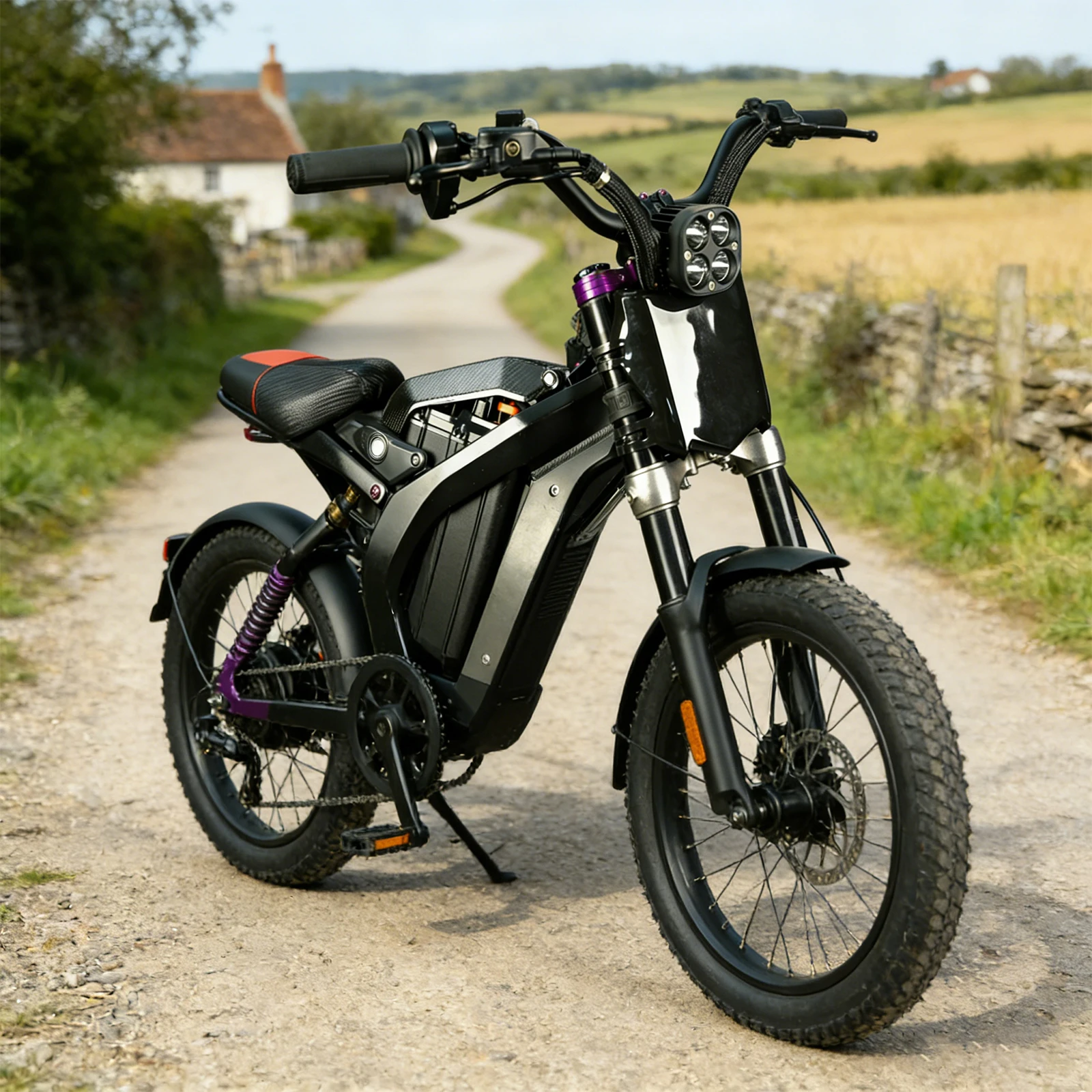 케이블 타이로 만든 유니버설 플레이트 교체, 독특한 디자인의 Ebike Surron Light Bee Talaria Sting 79BIKE용 보호 플레이트