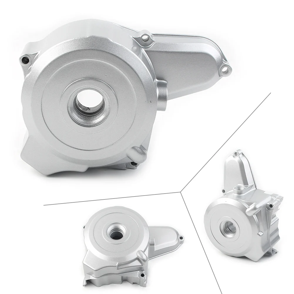 

Алюминиевая деталь коленвала двигателя, защитная крышка статора, универсальные болты для квадроцикла, мотоцикла, 50 куб. См, 110 куб. См, 125 куб. См, серебристая