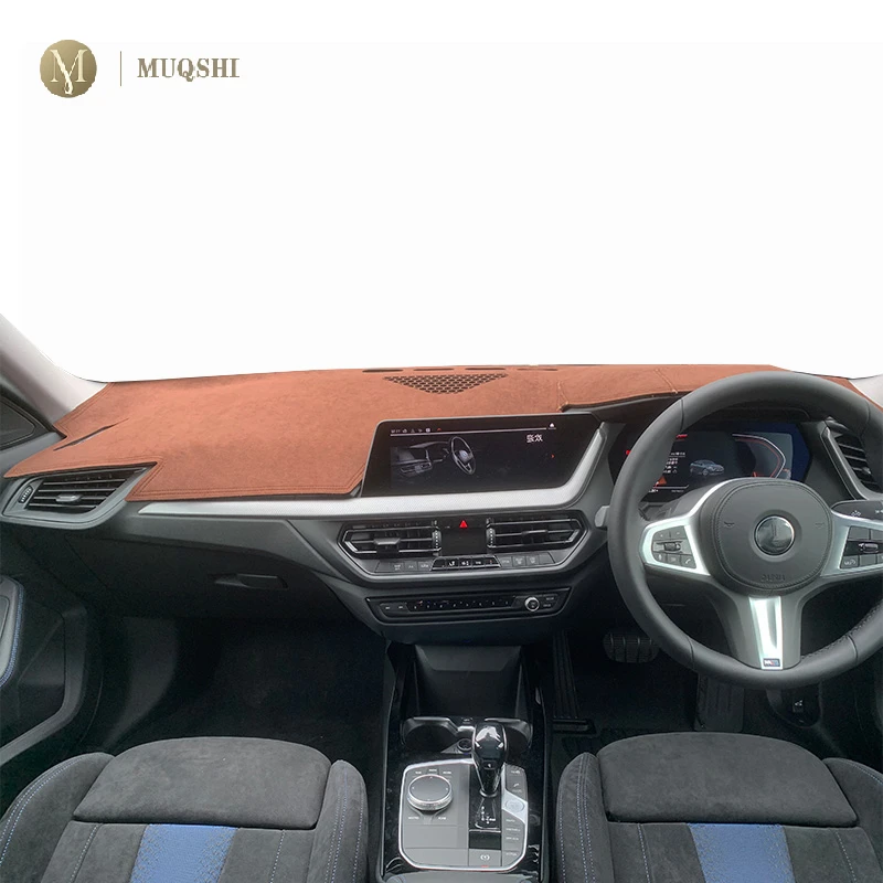 BMW F40 Series 1 Car interior center console sun pad Alcantara anti-dirt pad Dashboard shade mat Accessories refit