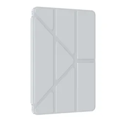 Premium PU Leather Protective Cover with Pen Slot for Galaxy Tab S11 Ultra (GRAY)