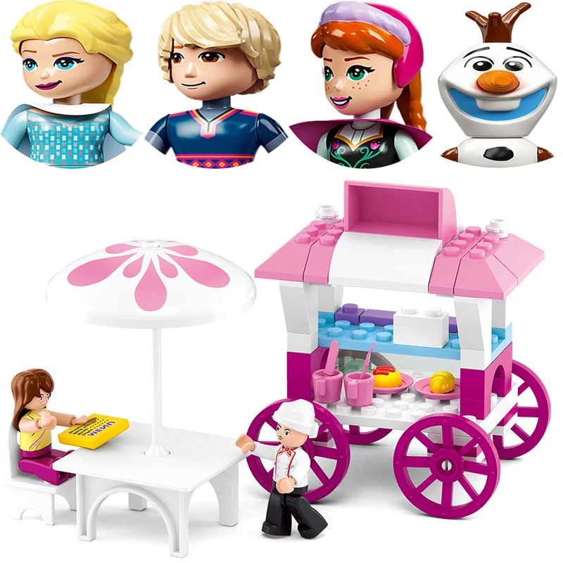Set de Construction La Reine des Neiges - Chariot Gourmand