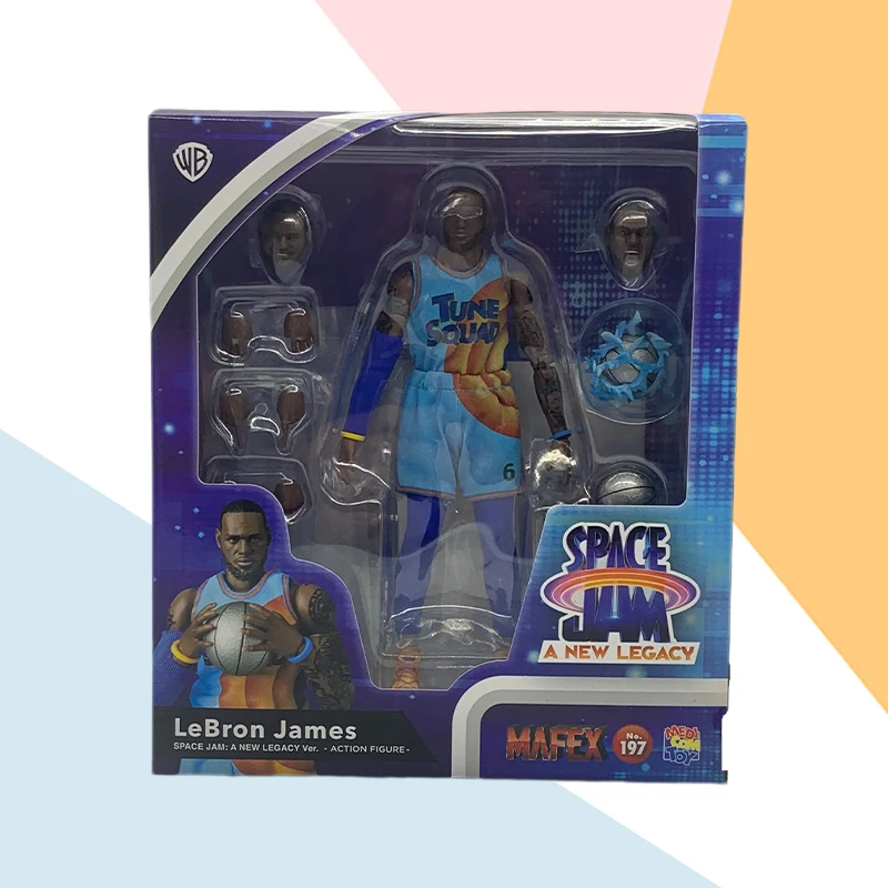 Action Figure Lebron James Space Jam Mafex By Medicom - Collezionabile Da Film - Foto 4