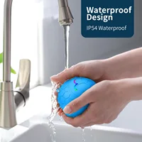 Smart Teasing Dog Ball Waterproof Electronic Interactive Pet Toy LED Light Dog Bouncing Toy Ball  Automatic Rolling Toy Ball 2