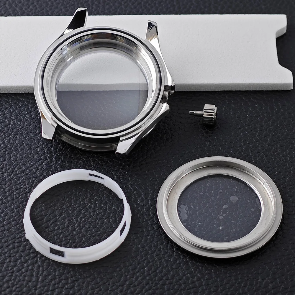 High-Quality Silvery Case Men's Diving Watch with Automatic Movement