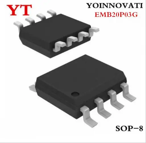 

20 шт./лот EMB20P03G EMB20P03 B20P03 MOSFET SOP-8 IC лучшее качество.