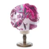 Wholesale Women Large Double Layer Satin Elastic Band Sleep Bonnet Ankara Head Wrap Cap Print Lady Head Cover Turban 5