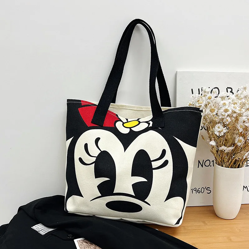 Disney Mickey Mouse Tote Bag Women 2023 New Cartoon Handbag Cute