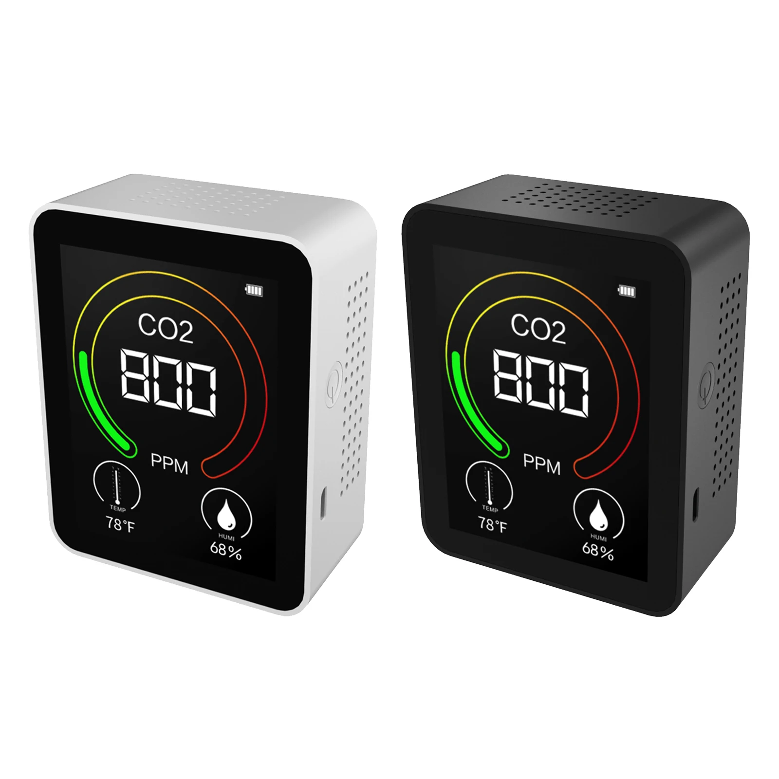 Air Quality Indoor for 500mah Temperature and Humidity Detector Display Carbon Dioxide Sensor 4000PPM