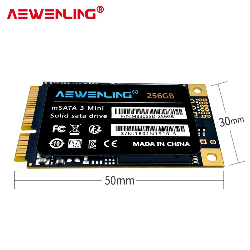 AEWENLING ǻͿ  ָ Ʈ ϵ ̺, HP ƮϿ mSATA SSD, 128GB, 256GB, 512GB, ̴ SATA3, 64GB, 1TB HDD, 3cm x 5cm