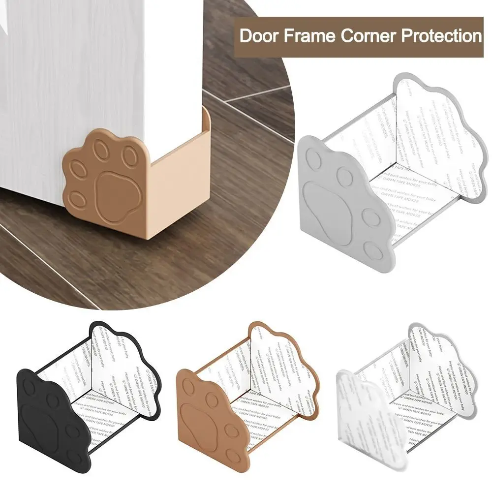 Silicone Door Frame Corner Protection Sharp Corner Protective Case Anti-collision Cabinet Protection Cover Hardware
