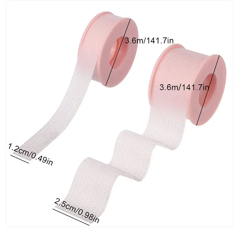 Silicone Gel Eyelash Extension Tape Under Eye Pad Patches Breathable Sensitive Resistant Micropore Skin Tape Makeup Lashes Tool eyelash patches eyelash patch eyelash extension tape eyelash pads eyelash extension supplies