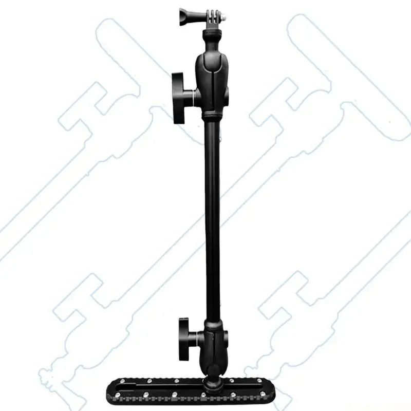 조정 가능한 트랙 경량 카메라 랙이 있는 M5TC 범용 액션 카메라 마운트