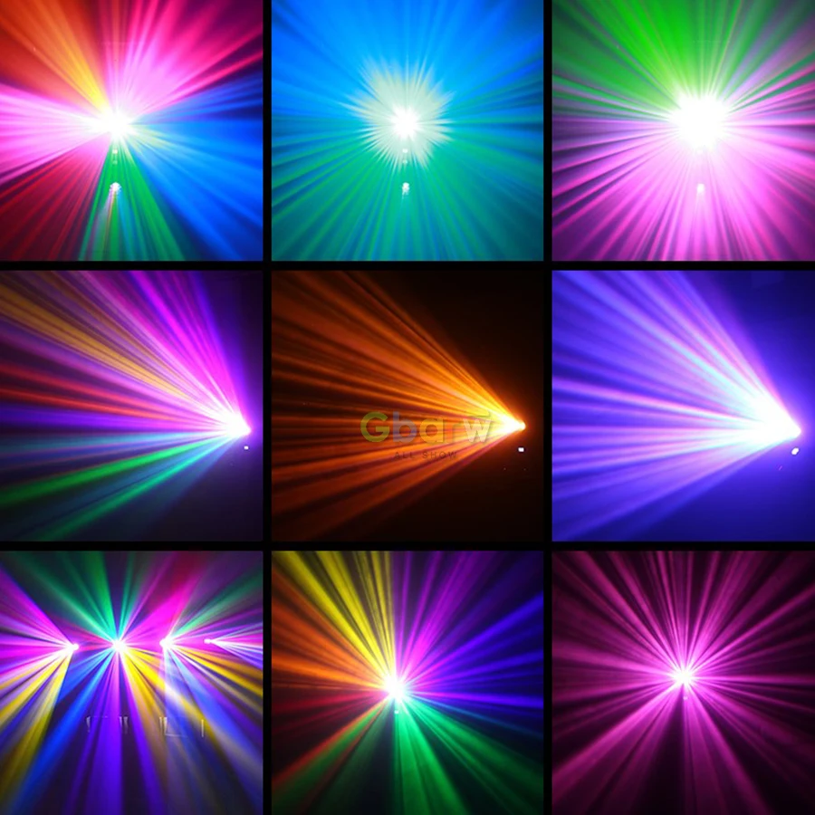 0 Tax 2Pcs 300W LED Moving Head Beam Spot Stage Effect Lighting For Dj Disco Night Club Wedding Events Sharpy DMX Sound Modes