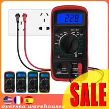 

XL830L Digital Multimeter Esr Meter Testers AC/DC Ohm Voltage Test Electrical Dmm Transistor Peak Tester Meter Capacitance Meter