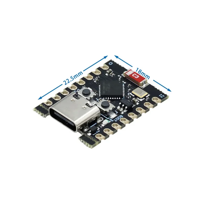 รูปสินค้า บอร์ดพัฒนา ESP32-C3 WiFi Bluetooth สำหรับโปรเจกต์ IoT