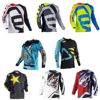 Bikefox Top Race Cycling T-shirt Mountain Bike Road Bicycle Motorcycle T-Shirt BMX ATV MTB Enduro T-Shirt For Motocross Unisex 1