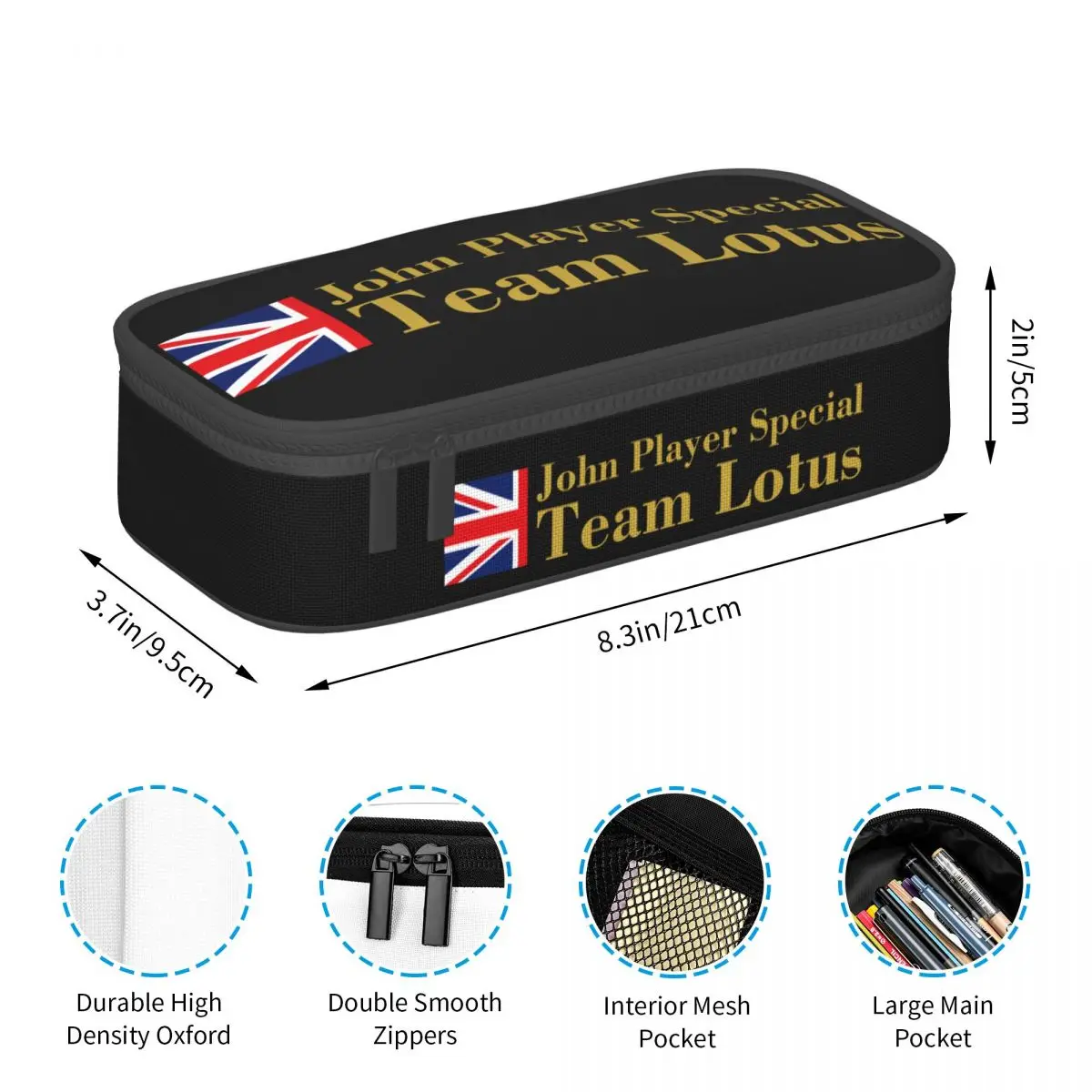 Pencil Case Pen Bag Box School Accessories for JPS John Player Special