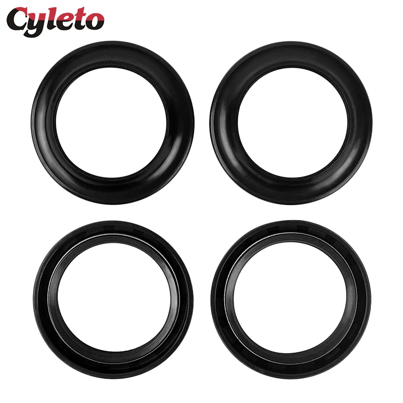 

Cyleto 39x52x11 Motorcycle Front Fork Damper Oil Seal or Dust for Honda Shadow VT700C VT750C VT800C GL1100 Goldwing GL 1100