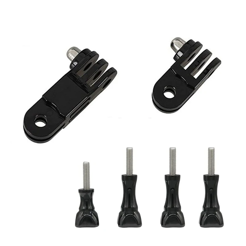 

For GoPro Hero 12 Three-Way Adjustable Arm Screw Accessory Set Mounting Bracket Riding For GoPro Hero 12 11 10 9 SJCAM AKASO