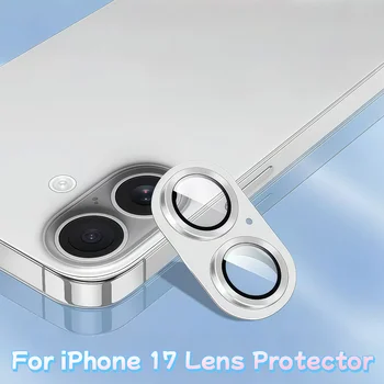 Cover protettiva per fotocamera in metallo con armatura opaca per fotocamere posteriori iPhone 17 Protezione per obiettivo a copertura totale