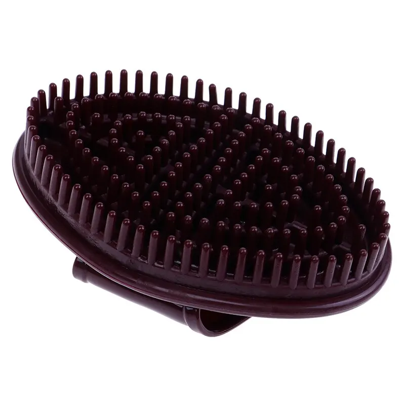 

1PC Hand-Held Resin Body Brush Massager Cellulite Reduction Relieve Tense Muscles New Hand Massage Brush Hot