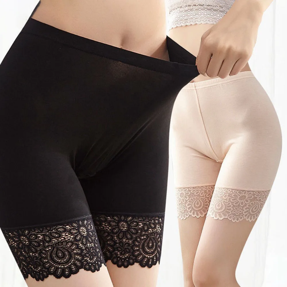 

Seamless Safety Pants Summer Safety Shorts Anti Pinch Skirt Underwear Under Dresses for Women's Breathable Shorts