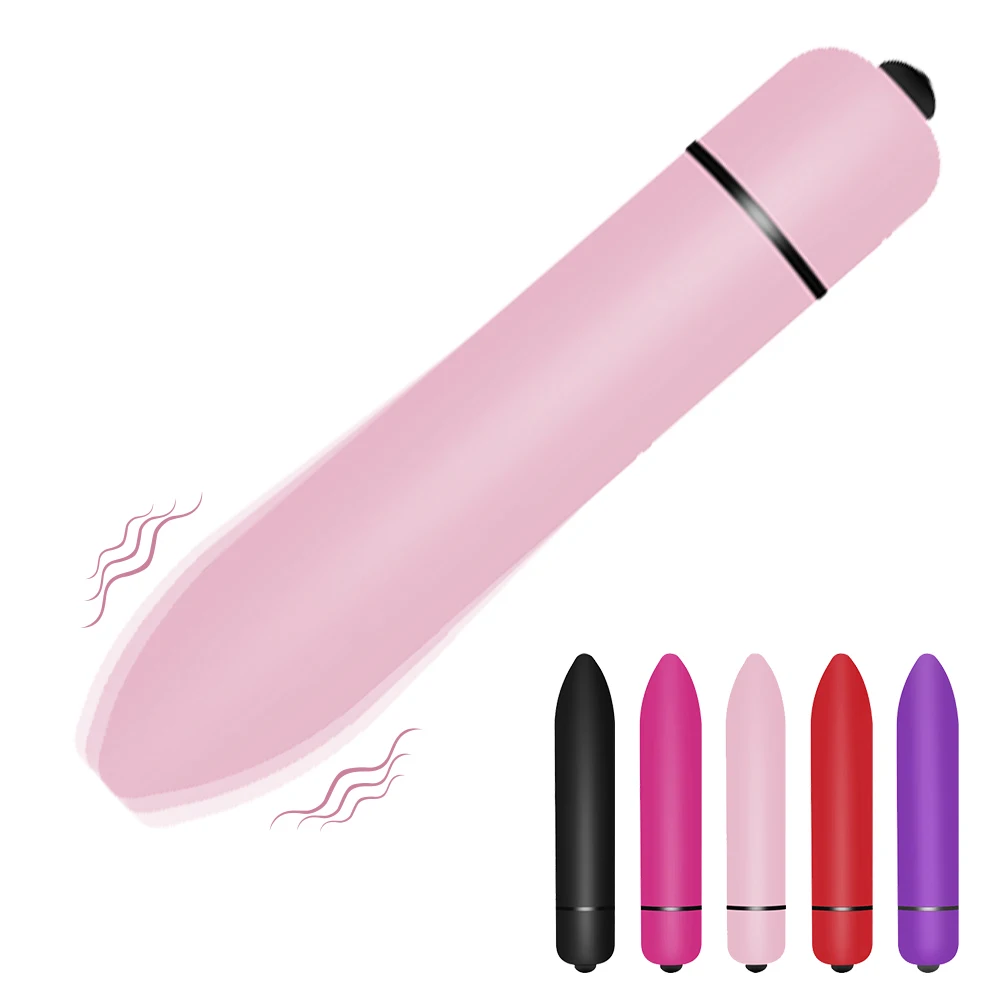 Mini Bullet Vibrator Women Masturbation G Spot Clitoris Anal Vibration Stimulator Massager Adult Sex Toys