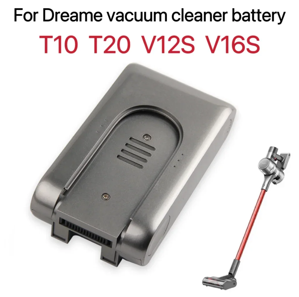 

New Replacement Battery For Xiaomi Dreame Vacuum Cleaner T10 T20 V12S V16S Handheld Cordless Vacuum Cleaner Accessory Parts