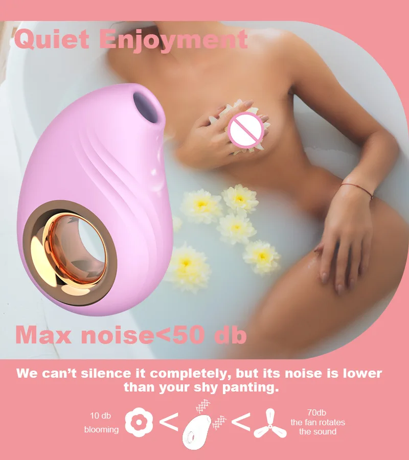 Silicone Clit Stimulator With Sucking And Tongue Licking Function_voghion.com