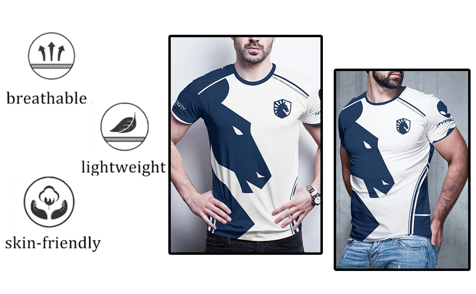 Uniformes de equipo líquidos CS: e-sports GO, trajes de entrenamiento de competición, camisetas deportivas para hombre, 