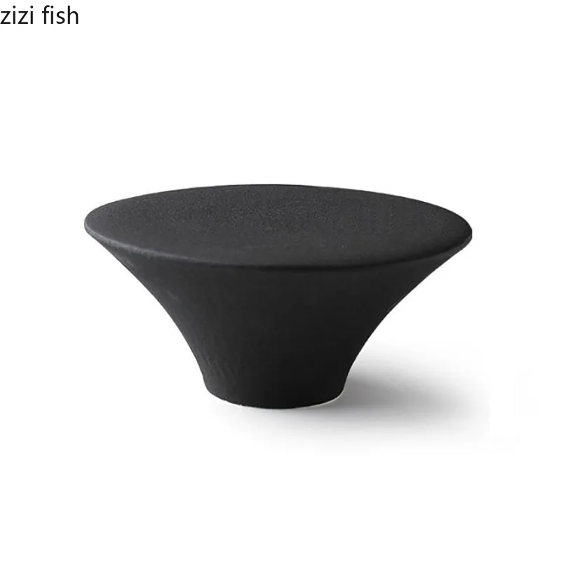 Ceramic Dessert Plates Creative High Foot Ceramic Dessert Plate Restaurant Molecular Cuisine Display Plate Snack Sushi Dish Specialty Tableware