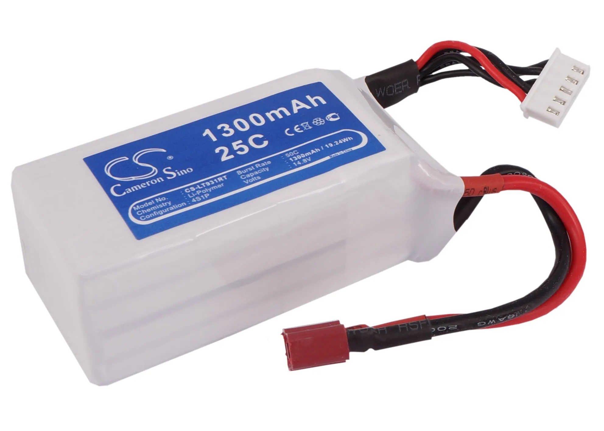 

CS 1300mAh / 19.24Wh battery for RC CS-LT931RT CS-LT931RT