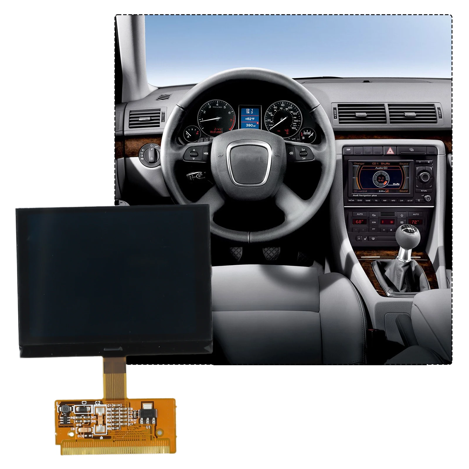 LCD ÷ ǰ  ׼, A4 (B5) , 1995-2001 2000-2008  Ƽ, ġ  ǿ, 1 