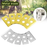 Grass Cutter Blade Lawn Robot Blade Plating Lawnmover With Screw Replacement For Worx Landroid WG754E WG791E Trimmer Garden Tool 2