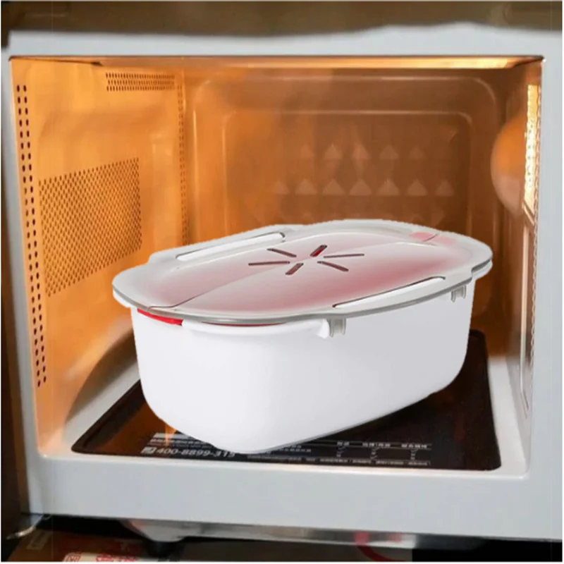 Cuiseurs à Vapeur Pour Micro-ondes Cuiseurs à Vapeur En Plastique Ustensiles Outils De Cuisine