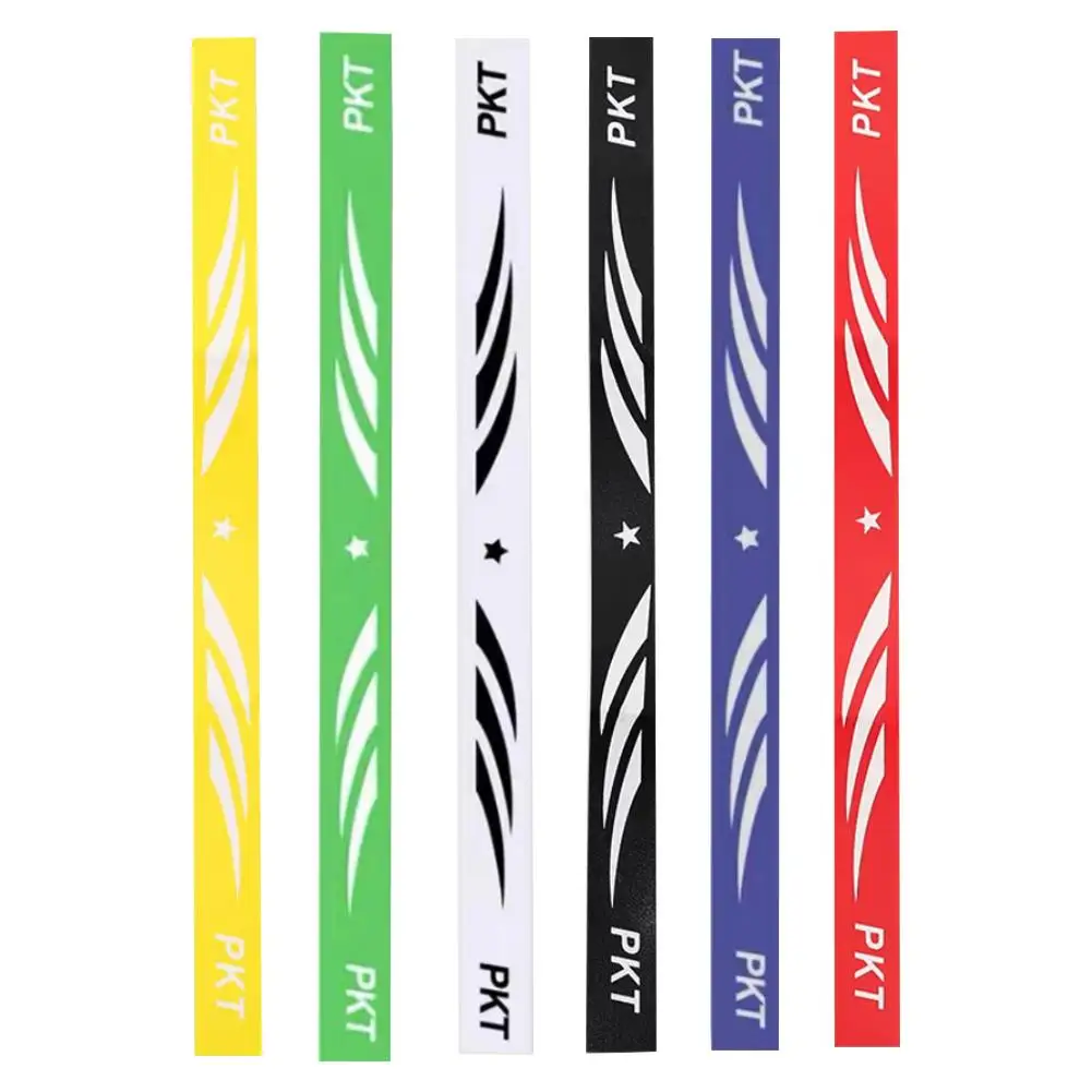 6Pcs Badminton Racket Protection Tape Self Adhesive Protective Strip Racquet Head Guard for Sport Badminton Accessories L9Q0 racket tape