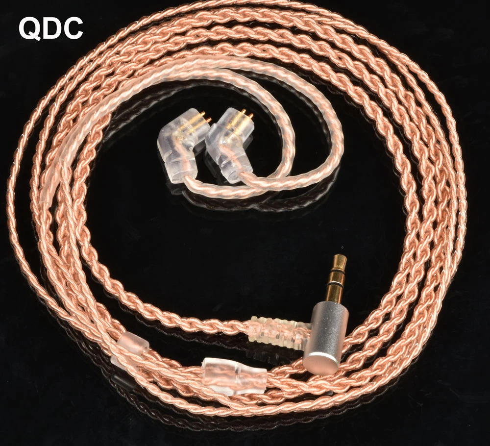 KZ ZS10 ZSN Zex Esx EDX Pro Zs10 High Purity Oxygen Free Copper Upgrade  Cable QDC MMCX 0.78mm Pin 3.5mm Earphone cable for Shure| | - AliExpress