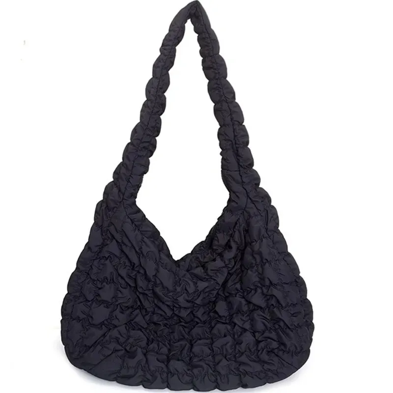 Borsa a Tracolla da Donna, Borsa a Tracolla alla Moda per Signora, Borsa Messenger Pieghevole a Grande Capacità, Borsa da Viaggio Leggera di Design - immagine 3
