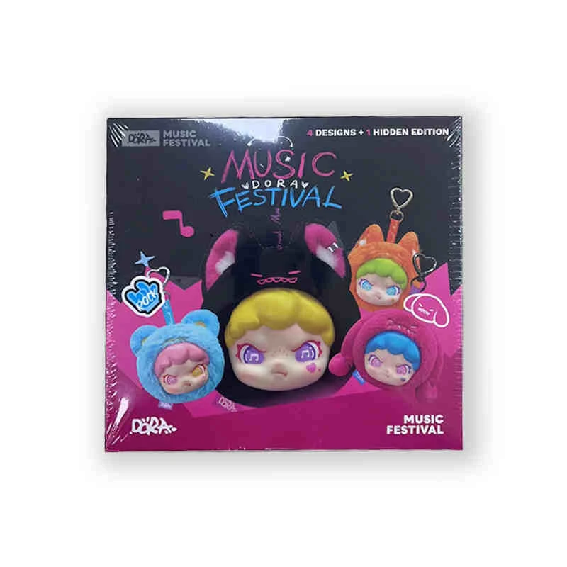DORA Musicfestival シークレット Dora Music Festival Series Blind Box Cute Dora Vinyl Plush