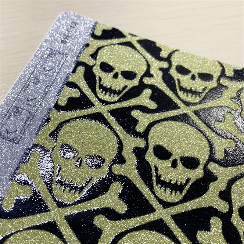 50 Pcs Glitter Embossed Printing SmartPhone Skin Sticker for Cutting Machine Mobilephone Back Housing Glass Protective Films