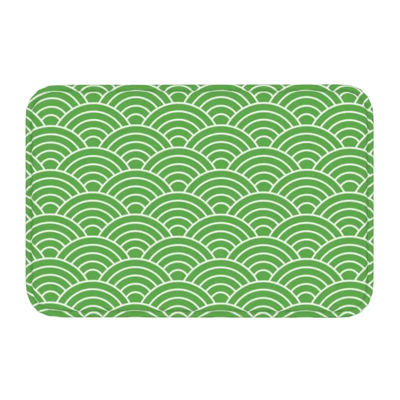 Tappetino Cha Squame Di Pesce Wave Door Mat Antiscivolo Bagno Cucina Mat Wc Pavimento Porta Ingresso Tappeto Tappeto