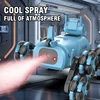 RC Robot Electronic Dog Stunt Dog Light Dual Mode Music Song Drift Rotation Mechanical Dog Spray Control for Kids Adults Toys 3