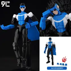 Jujutsu Kaisen Fushiguro Toji Shapeshifting Anime Action Figure Ornament Gift (Invincible BlackB)