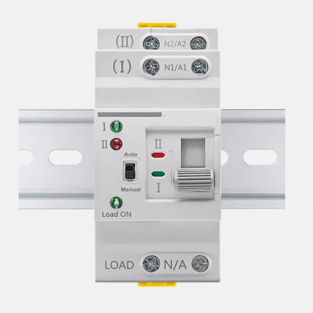 ATS Dual Power Automatic Electrical Transfer Switch 2P 63A 220V For Generator Switch Is Designed To Automatically Transfer Power 5