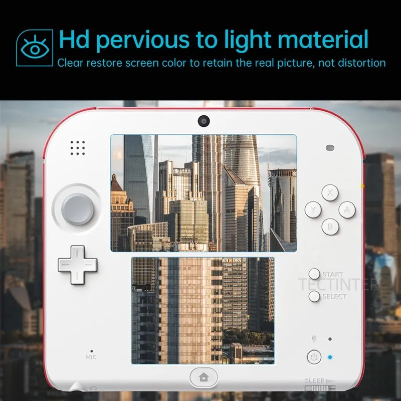 Screen Protector Compatible with Nintendo 2DS
