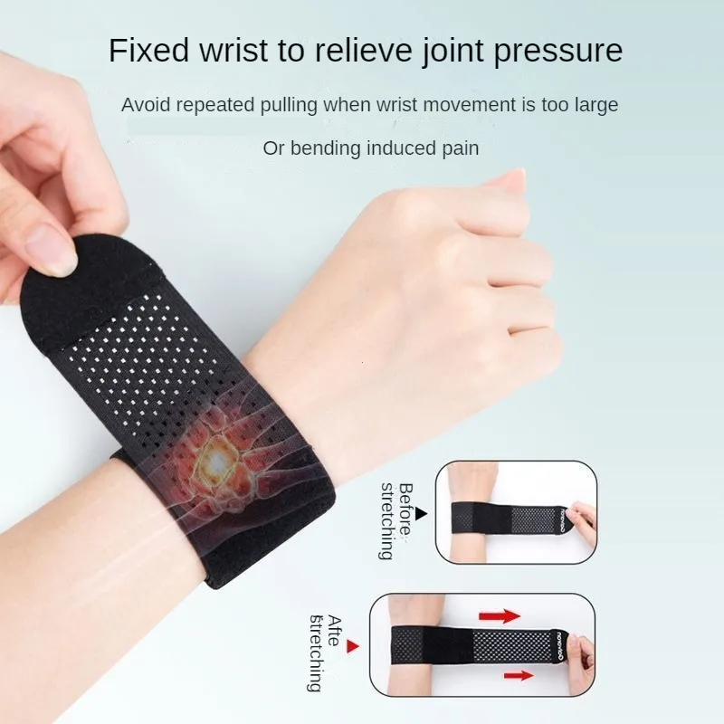 wrist brace 1PCS Protective Elastic Bandage Hand Sport Wristband Gym Support Wrist Brace Wrap carpal tunnel