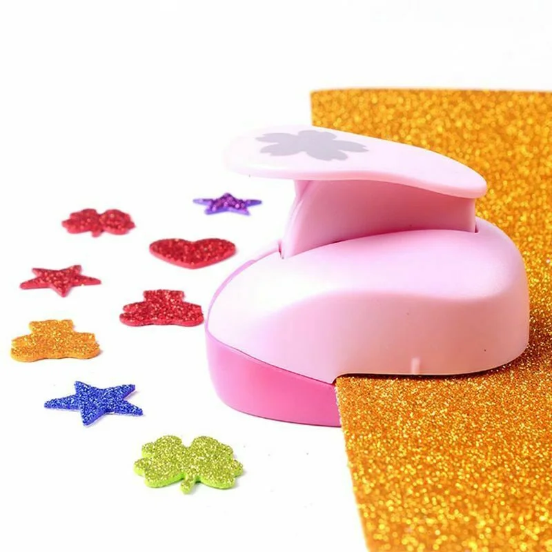 Scrapbook punches Large Size Color DIY Sharper Embossing Handmade Cutter Card Craft Flower Paper Maker Kids